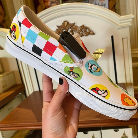 Vans x Disney World 50th Anniversary Classic Slip-On Sneakers - Picture 1 of 16